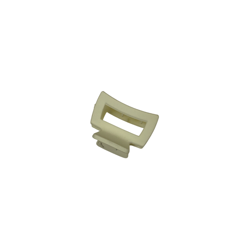 Small Rectangular Shape Plastic Matte Hair Claw Clip| Securing Hair For Various Styles For Girls