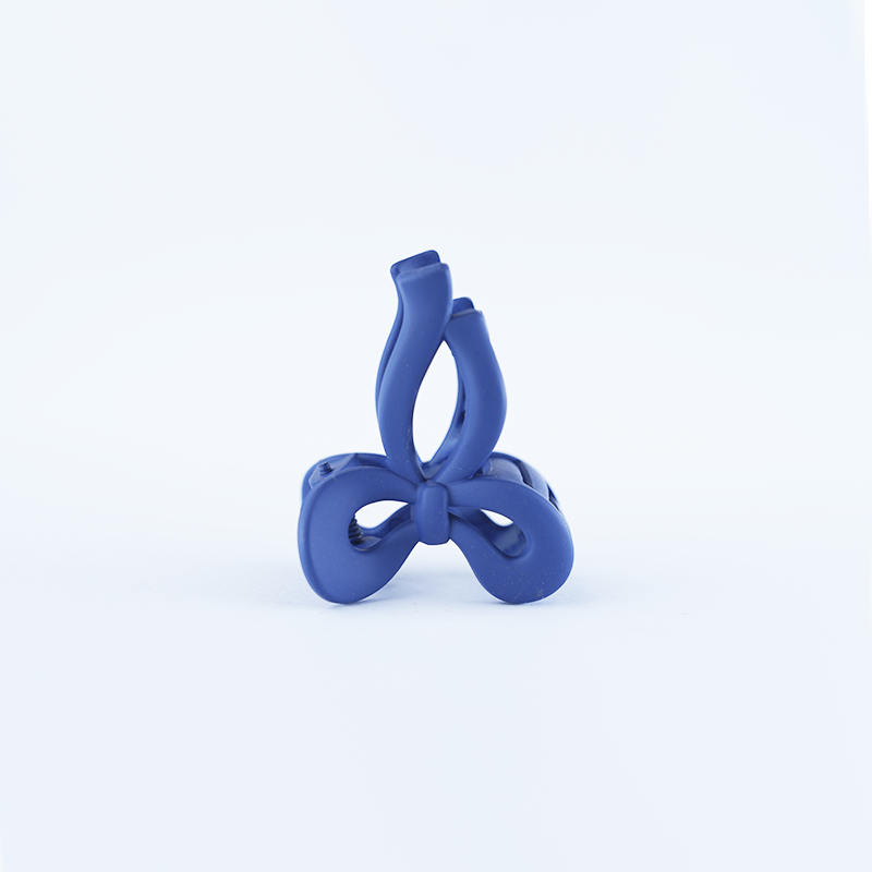 Small Matte Bow-Shaped Hair Claw Clip| Stylish & Lightweight Claw Clips For Girls