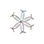 Multi-Color Plastic Hair Claw Clips| Lightweight & Durable Hair Clip For Women & Girls| Pack of 6