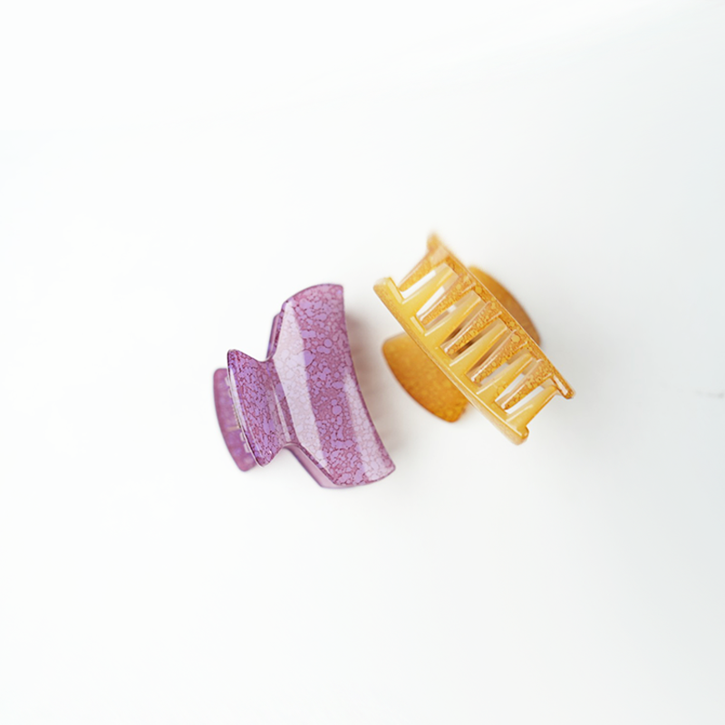 Small Multi Color Hair Claw Clips| Suitable for All Hair Type| Set of 6