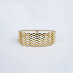 Zigzag Design Premium quality Stainless Steel Bracelet Bangle For Girls