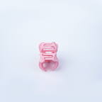 Plumeria Flower Claw Hair Clip| Five Petal Plumeria Flower Design| Matte Finish Hair Clip| Lightweight Form For Girls