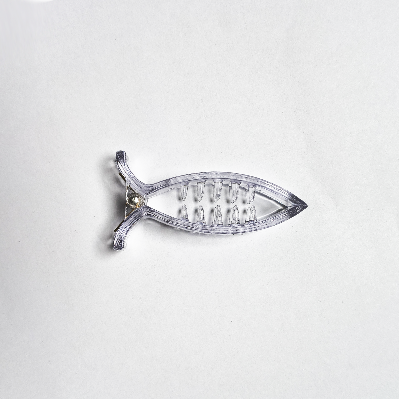 Transparent Multi-Colored Plastic Hair Claw Clips| Lightweight & Durable Hair Clip For Women & Girls| Pack of 6