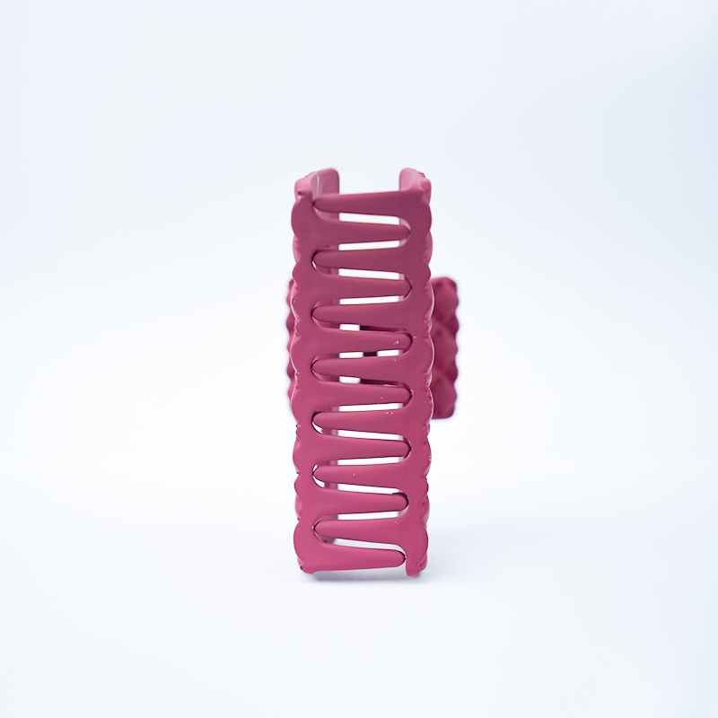 Matte Wave Hair Claw Clip| High-Quality Plastic Clip| Strong & Comfortable Hold| Versatile for All Hair Types