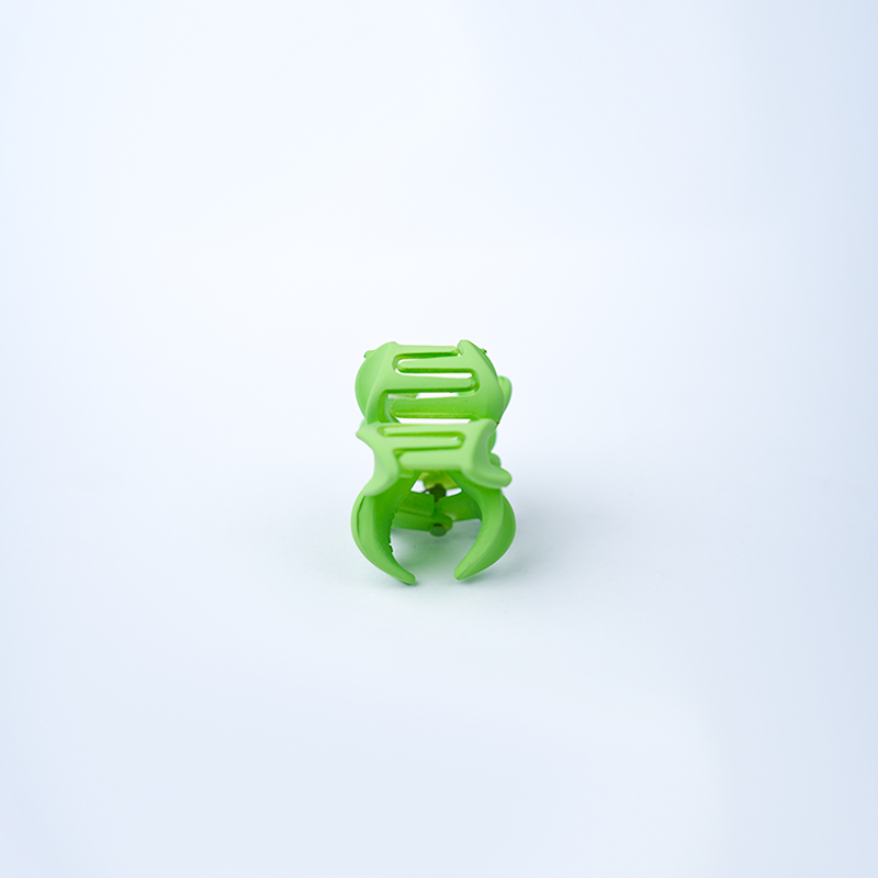 Plumeria Flower Claw Hair Clip| Five Petal Plumeria Flower Design| Matte Finish Hair Clip| Lightweight Form For Girls