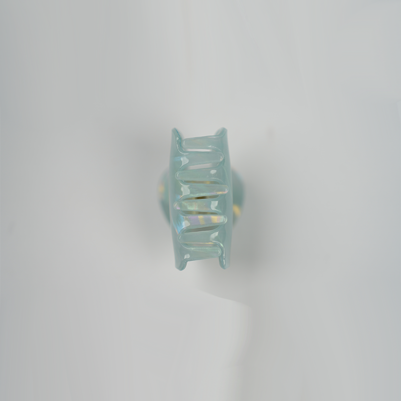 Heart-Shaped Iridescent Hair Claw Clip| Non-Slip Grip For Various Hair Type & Styles